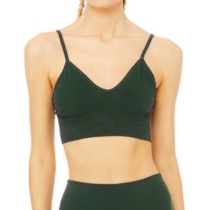 Alo Yoga Delight Bralette in Forest Green